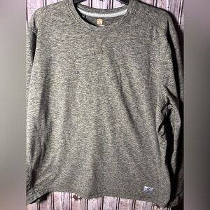 Men's Heathered Long Sleeve Shirt